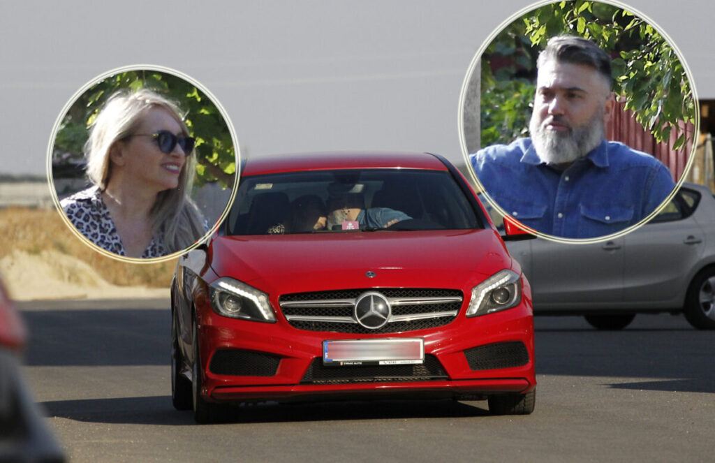 PAPARAZZI / Amantlâc la vârful ANSVSA / Fostul ofițer SRI Septimiu Marica, săruturi pătimașe cu fosta nevastă a unui infractor arab fugit în Siria