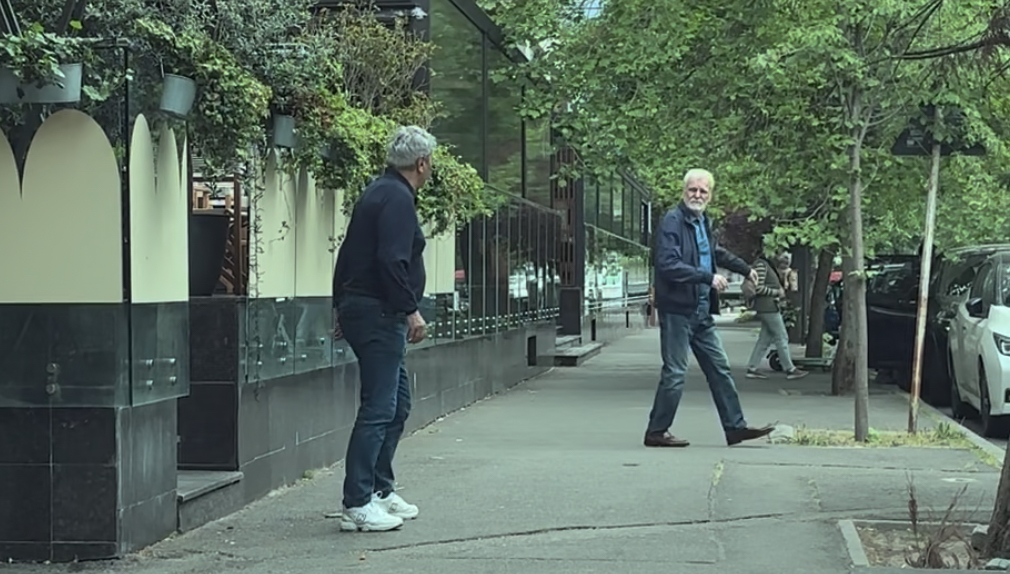 Paparazzi /Mircea Lucescu și Dinu Vamă, întâlnire la Fior di Latte: Ce Discutau Foștii Rapidisți?