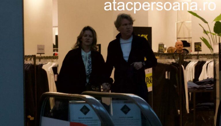 Dragostea nu are vârstă: Florin Răducioiu și Andreea Albăstroiu, gesturi tandre în public