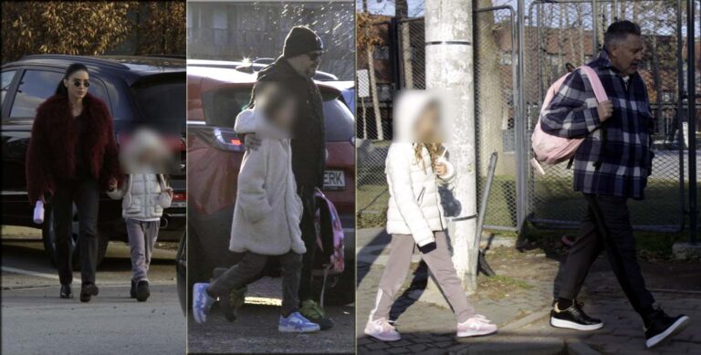 PAPARAZZI / Părinți celebri în acțiune! Adelina Pestrițu, Mihai Bobonete și Alexandru Sautner, la școală!