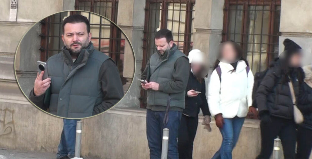 PAPARAZZI / Pe cine așteaptă Mihai Morar în frig. L-au apucat nervii! VIDEO
