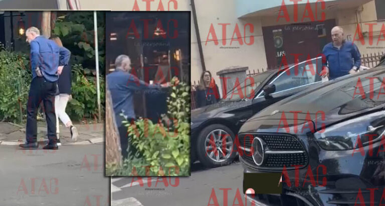PAPARAZZI / Mircea Geoană, gafă incredibilă, cu soția / VIDEO EXCLUSIV