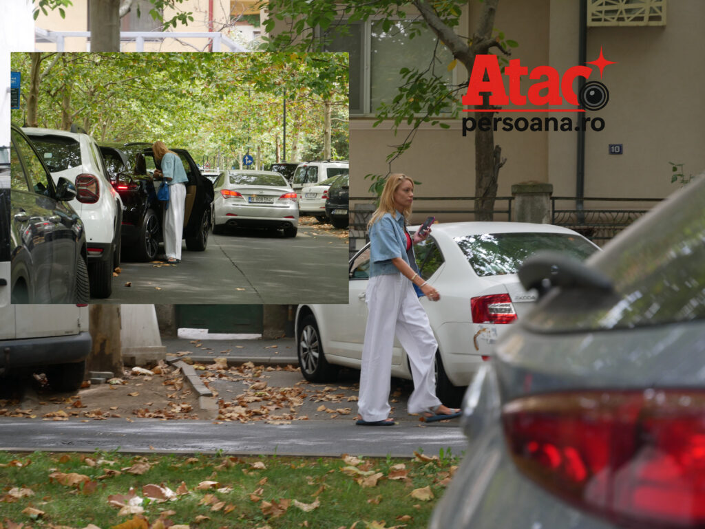 Paparazzi || Valentina Pelinel, apariție de podium în Cartierul Primăverii! Hermes pe braț, Porsche Cayenne pe stradă