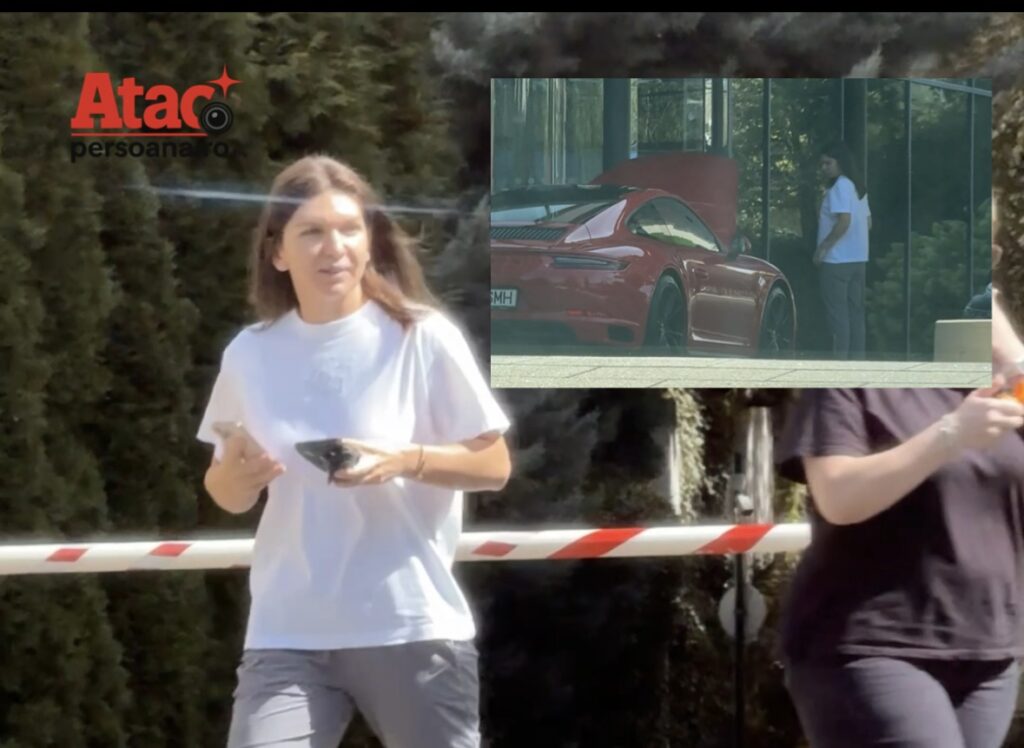 💥Paparazzi || Simona Halep, șofer cu Porsche și oprire la „blocul milionarilor”! Cine o aștepta sus?(video)