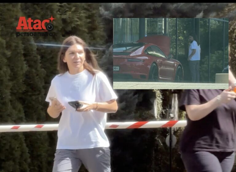 💥Paparazzi || Simona Halep, șofer cu Porsche și oprire la „blocul milionarilor”! Cine o aștepta sus?(video)