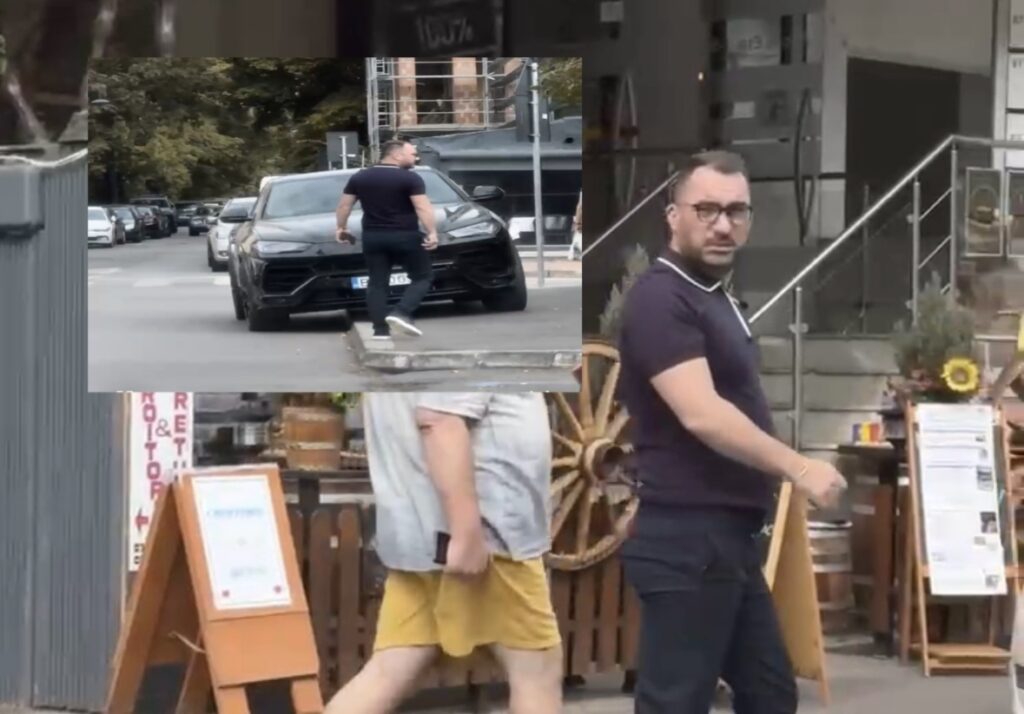 PAPARAZZI || „Țărănușul” Pescobar și Cazstan, apariție de provincie în Floreasca! Cum și-a parcat Lamborghini-ul pe trotuar, ca la el la țara( video)