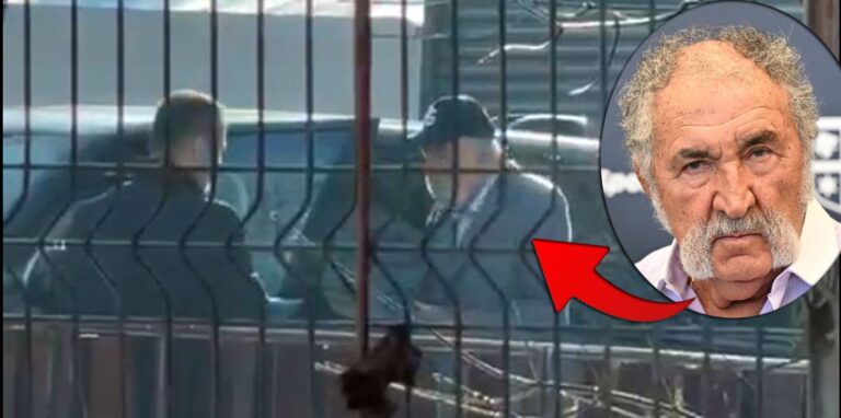 VIDEO EXCLUSIV. Ion Țiriac e păzit de o gardă serioasă chiar și când mănâncă! PAPARAZZI