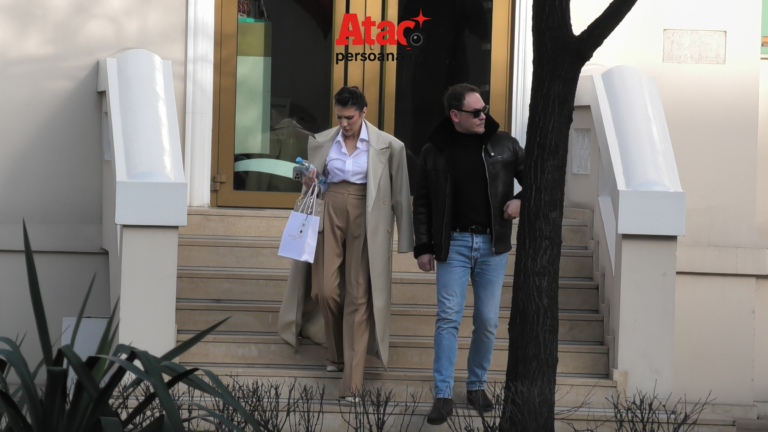PAPARAZZI / Două ore într-o clinică de înfrumusețare! Răzvan Simion i-a furat programarea soției? Imagini exclusive cu cei doi