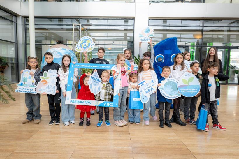 Ziua Mondială a Apei, sărbătorită de copiii din Ilfov