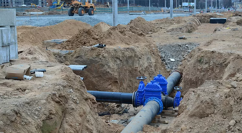 Lucrările de apă și canalizare, în trei localități ilfovene, sunt aproape de finalizare