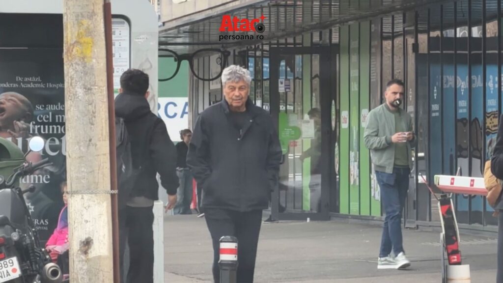 PAPARAZZI / Primele imagini cu Mircea Lucescu după operația din străinătate! Ce detaliu ne-a atras imediat atenția la fața lui. VIDEO EXCLUSIV