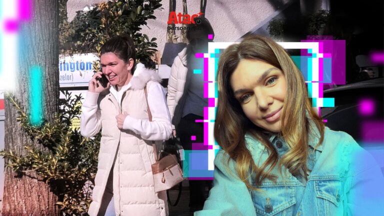 PAPARAZZI / Imagini cu Simona Halep fericită! Cine o face să râdă cu gura până la urechi. VIDEO EXCLUSIV