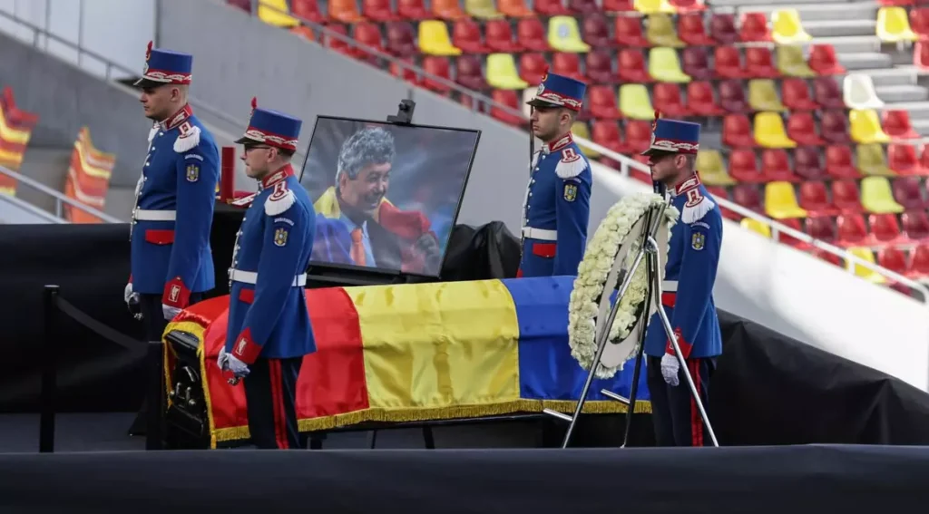 Un ultim omagiu pentru Mircea Lucescu azi, la Arena Naţională. Înmormântarea, vineri, cu onoruri militare