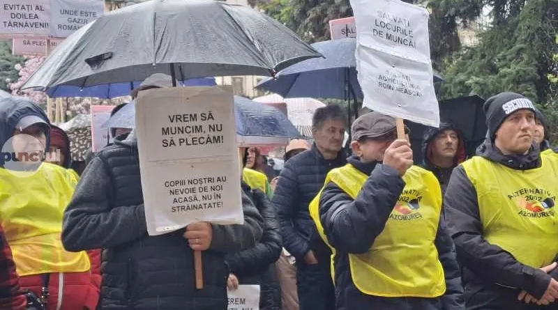 Decizie de ultimă oră în cazul protestului organizat de salariații Azomureș