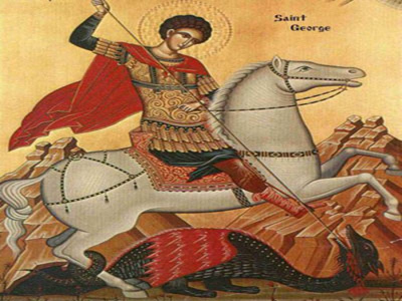 Astăzi este Sfântul Gheorghe. Un simbol de biruință, sărbătorit în fiecare an pe 23 aprilie