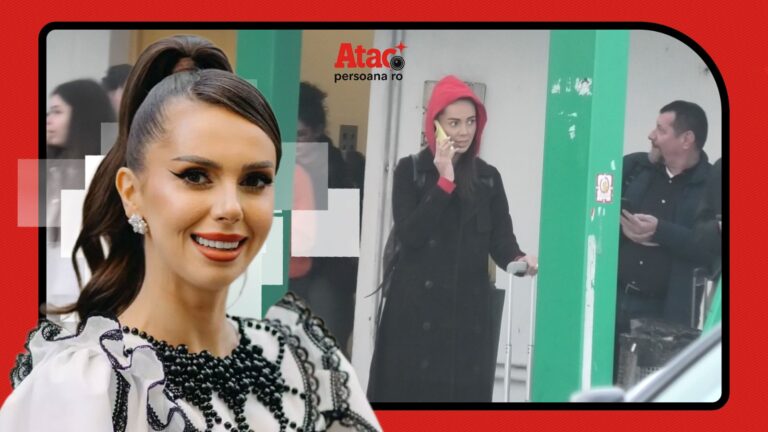 PAPARAZZI / Puteai să treci pe lângă ea și să nu o recunoști! Cât de schimbată e Georgiana Lobonț, fără machiaj și rochii de seară. VIDEO EXCLUSIV