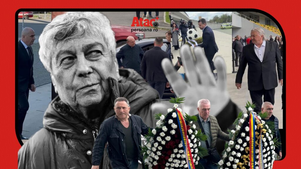 PAPARAZZI / Arena Națională, transformată în altar pentru o legendă! Lacrimi și coroane pentru Mircea Lucescu. Răzvan, devastat, dar demn până la capăt
