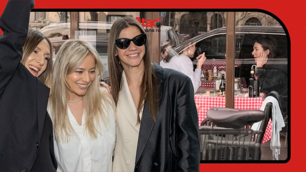 PAPARAZZI / De la mămici model la… fete puse pe distracție! Adela Popescu și Laura Cosoi au dat-o pe șampanie. Imagini exclusive cu cel mai iubit DUO