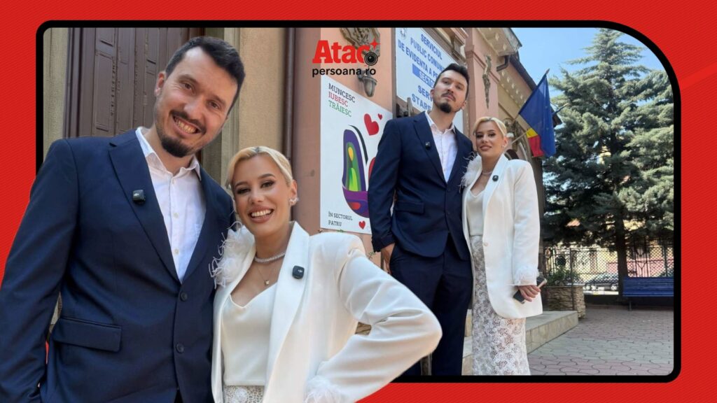 S-au căsătorit în mare secret! Anisia Gafton și Serghei au spus „DA”