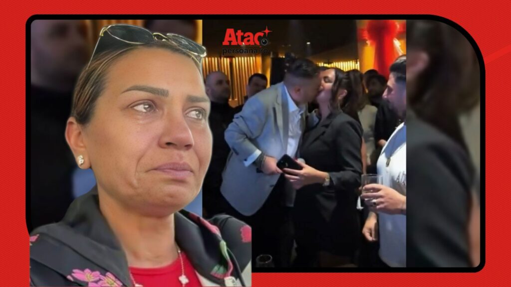 Adrian Minune a uitat IAR că este însurat! A sărutat cu foc o brunetă, la petrecerea de aseară