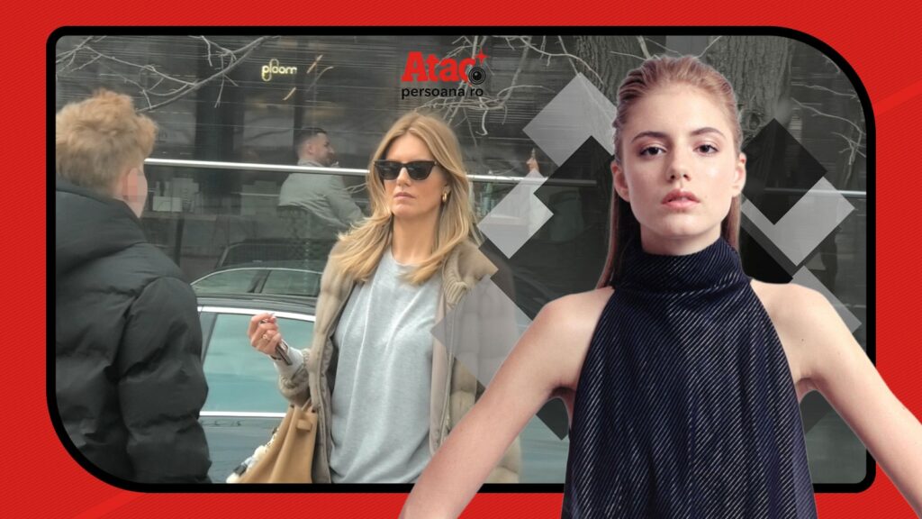 PAPARAZZI / Apariție extrem de rară! Modelul Veronica Pașcu, fiica fostului ministru, alături de fiul ei! Cât de bine îi seamănă puștiul. VIDEO EXCLUSIV