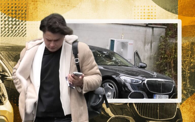 PAPARAZZI / Selly, „captiv” în mașină înainte de program! Ce l-a ținut pe loc aproape 20 de minute. VIDEO EXCLUSIV