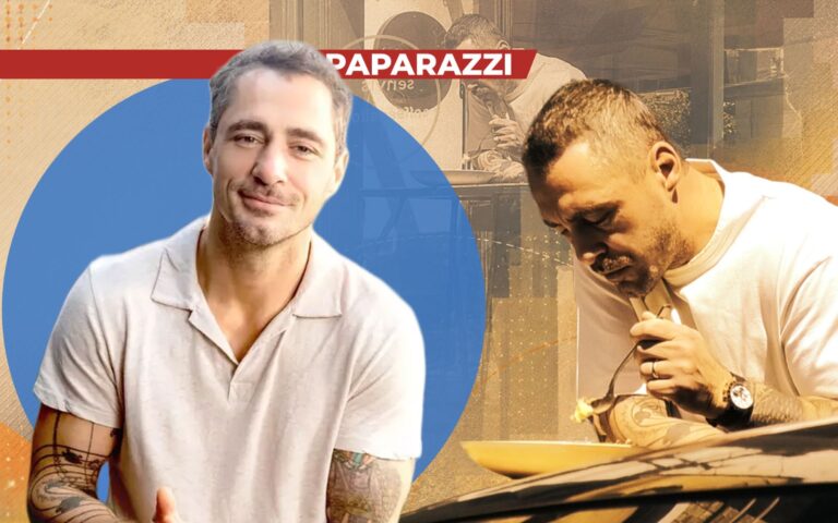 Vladimir Drăghia, așa îți mănânci norocul! A înfulecat pe nerăsuflate, în picioare, ca să intre mai bine… și mai mult!